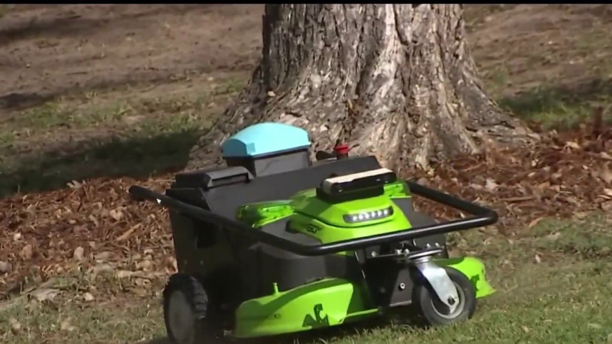 Is this an AI-powered electric lawn mower the future of lawn care?