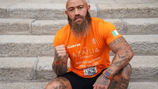 Ashley Cain begins Five Marathons in Five Days challenge
