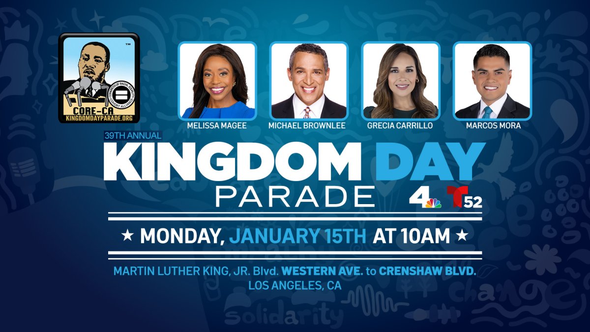 加入NBC4和Telemundo 52参加第39届王国日游行