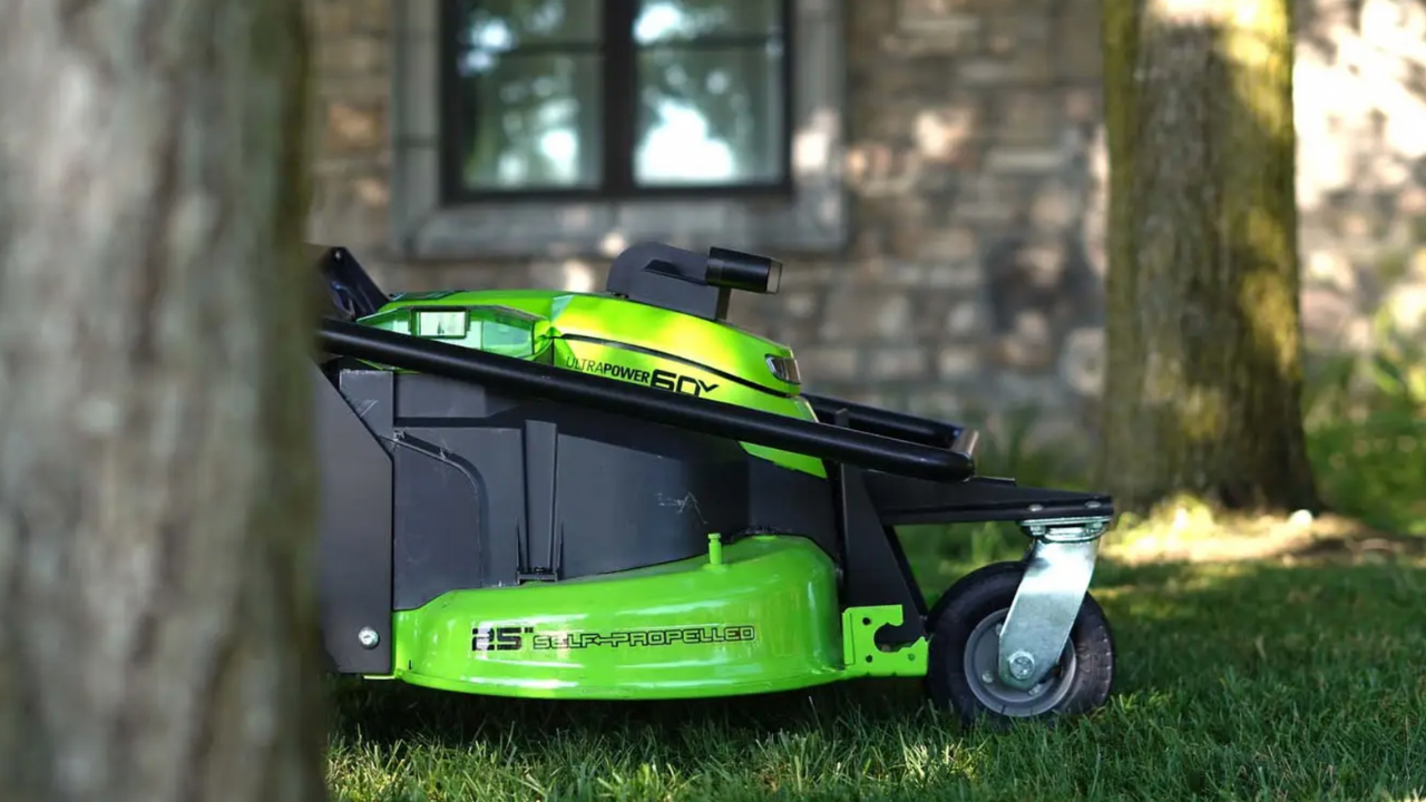 Ai discount lawn mower