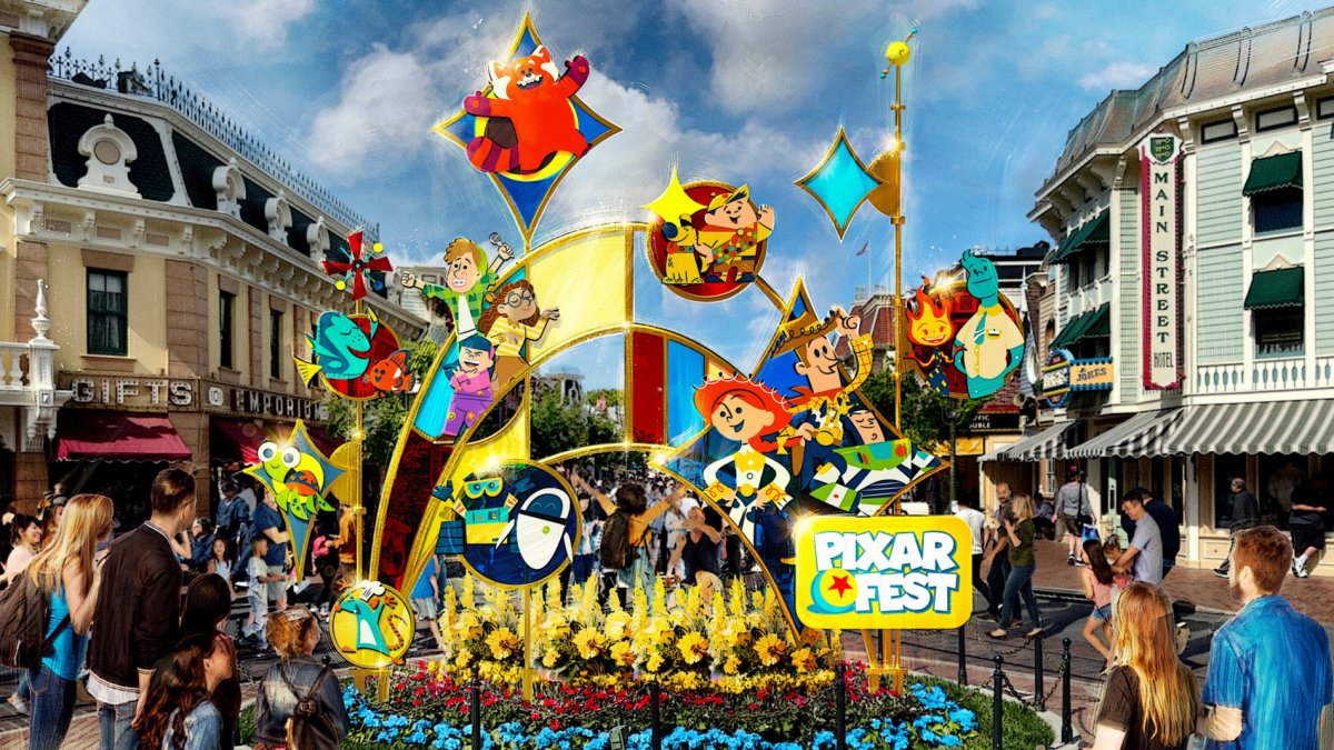 Pixar Fest will soon cartwheel into Disneyland; enjoy an early look at