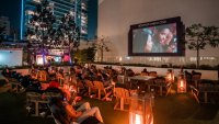 Rooftop Cinema Club's ‘Fireside Films' bring cozy times and treats to DTLA