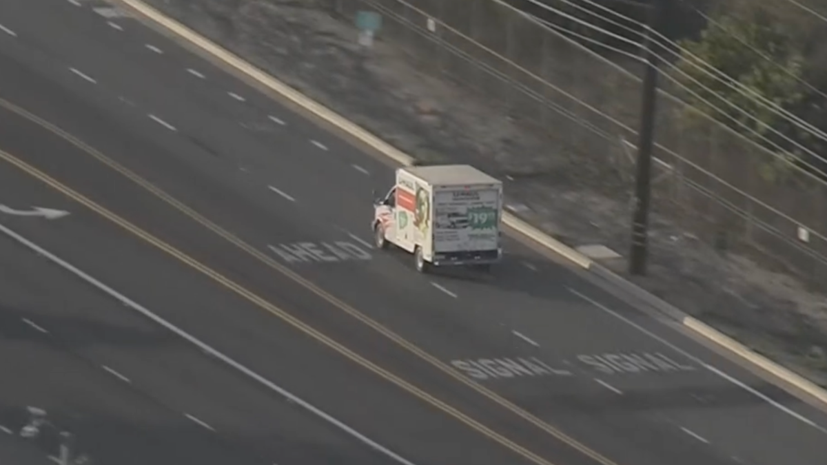 Two arrested after pursuit of U-Haul truck ends in Long Beach – NBC Los Angeles