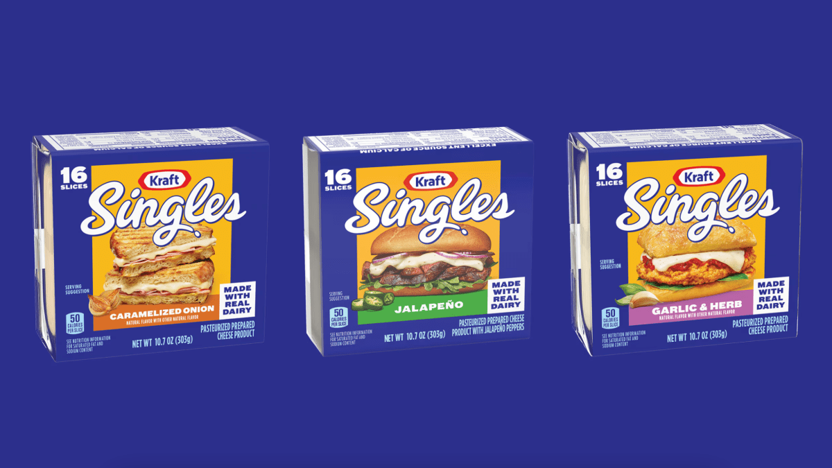 Kraft Singles is coming out with 3 new cheese slice flavors – NBC Los Angeles - Vimarsana News