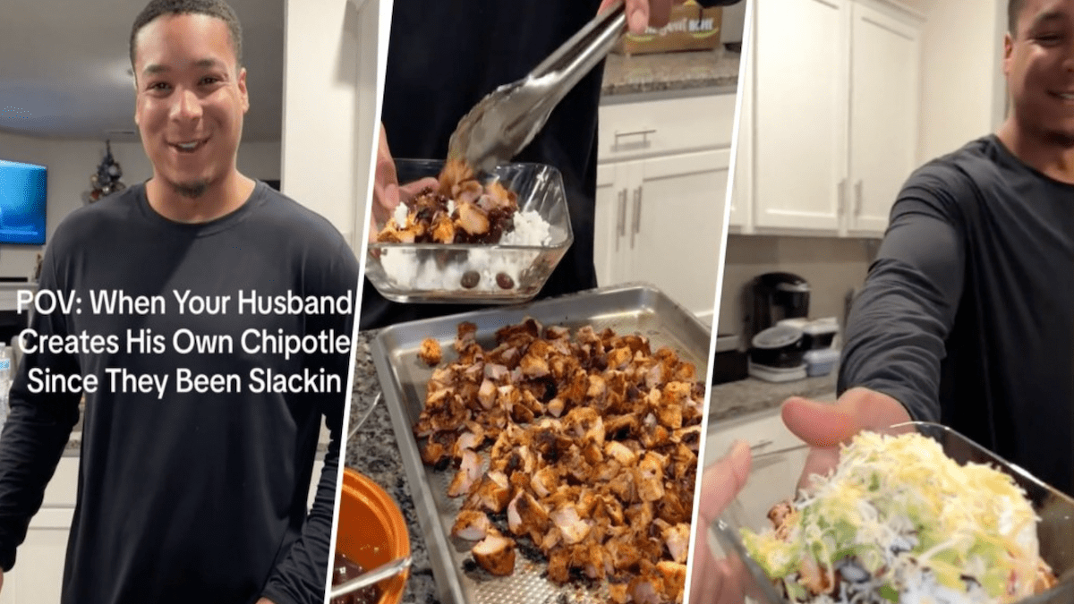 Husband creates athome Chipotle station for his wife NBC Los Angeles