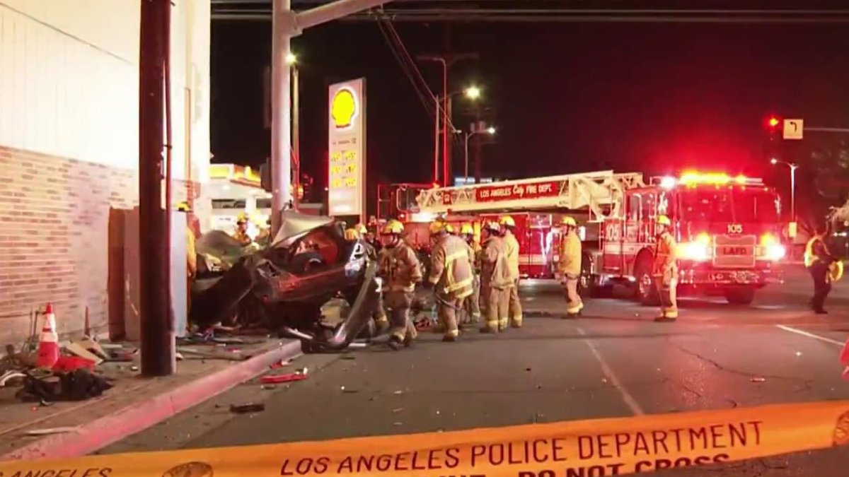 1 killed in highspeed Canoga Park hitandrun crash NBC Los Angeles