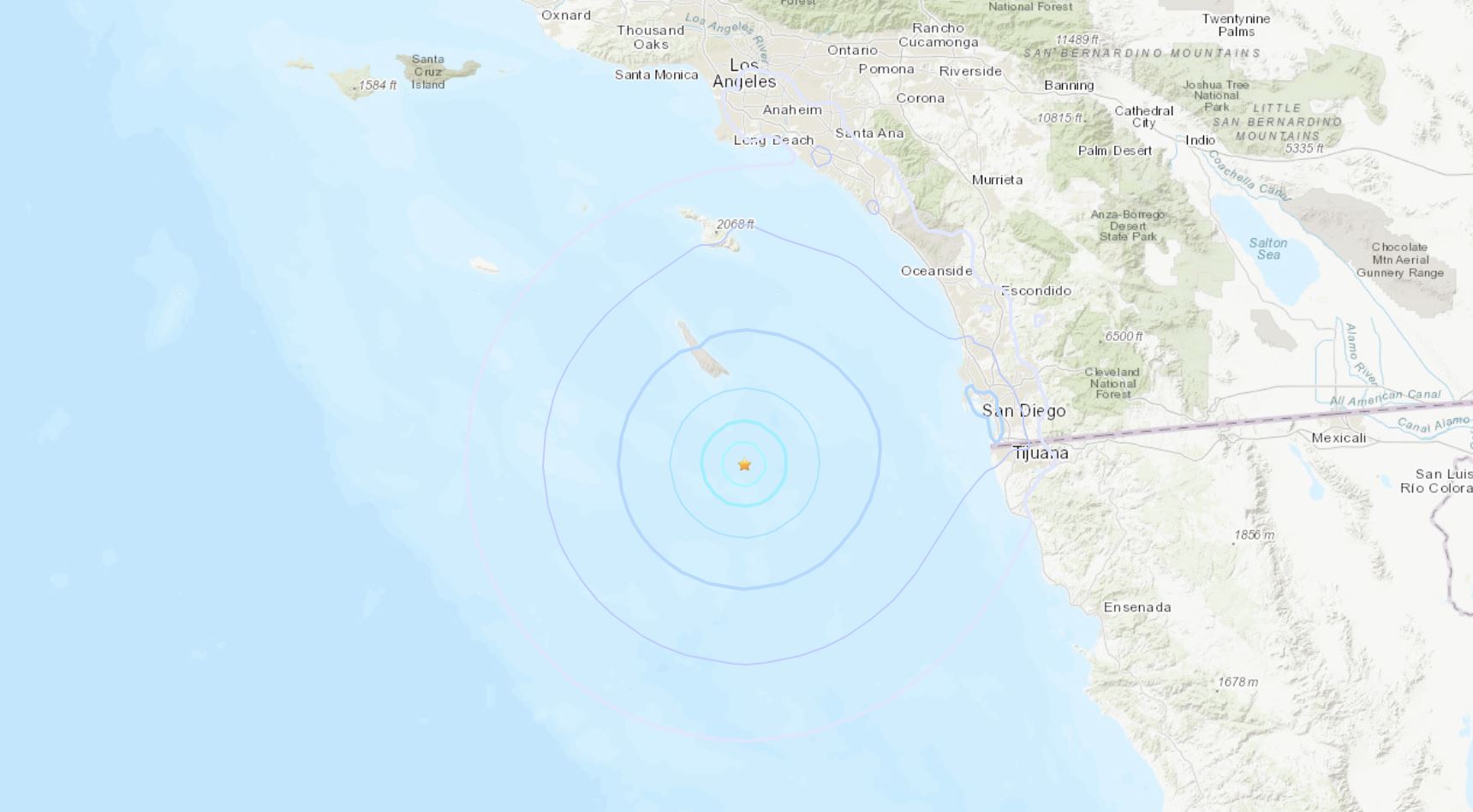 Magnitude 4.4 earthquake off SoCal coast shakes parts of Los Angeles