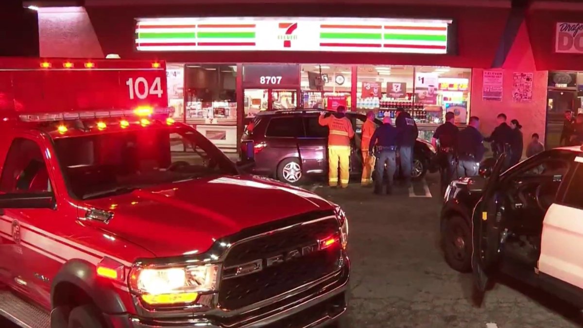 3 shot inside minivan in Northridge – NBC Los Angeles