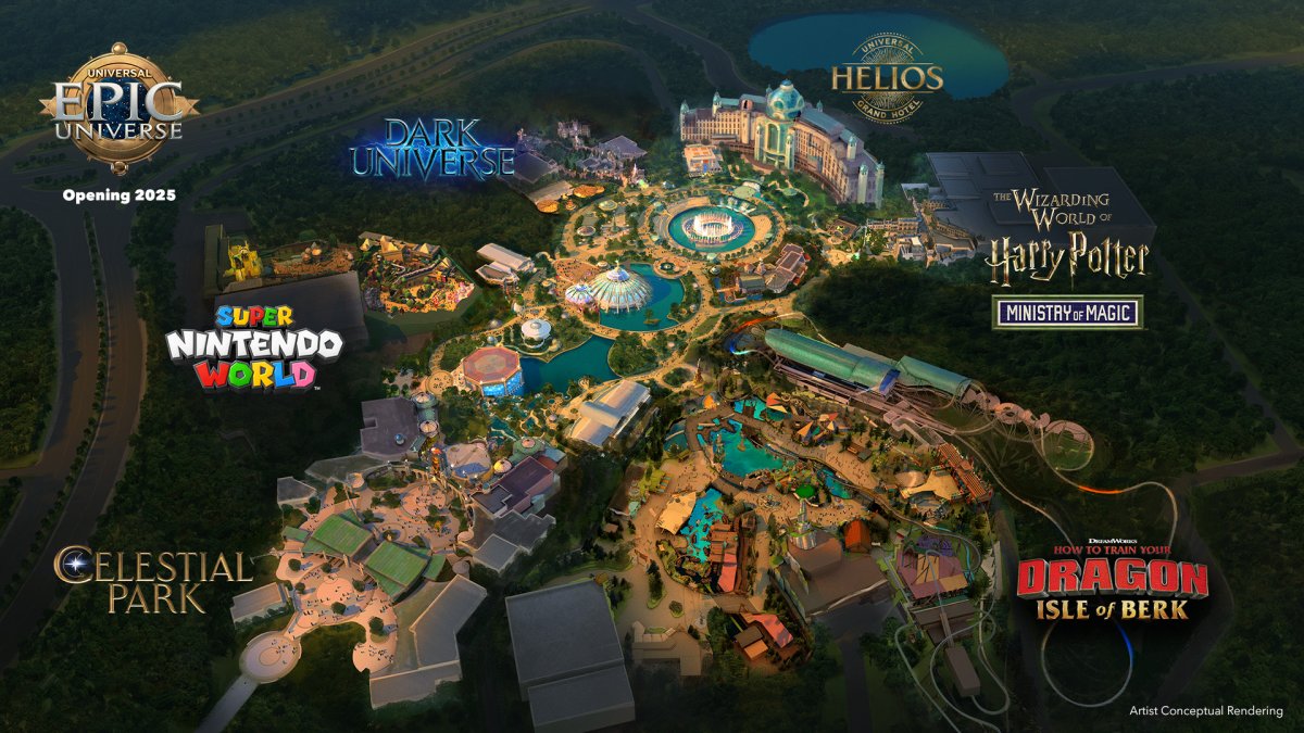 Watch a sneak peek at Universal's new Epic Universe theme park – NBC Los Angeles - Vimarsana News