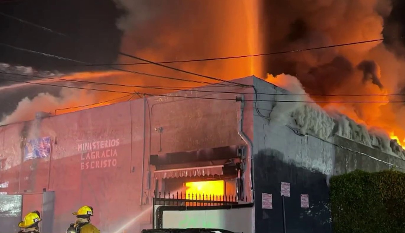 vans on fire