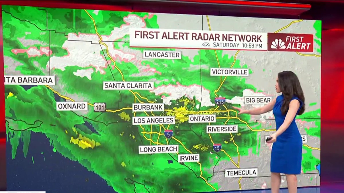 Tracking the storm: Widespread rain begins to drench SoCal – NBC Los ...