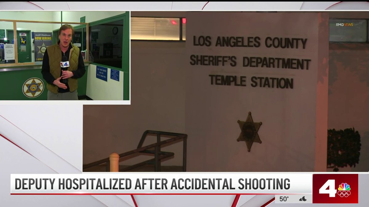 Deputy hospitalized after accidental shooting – NBC Los Angeles