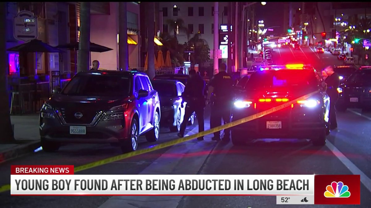 Toddler found after being abducted in Long Beach – NBC Los Angeles