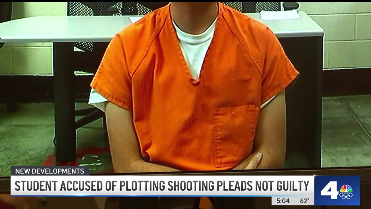 Southern California teen pleads not guilty to school shooting plot