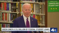 President Biden cancels $1.2 billion of federal student loans