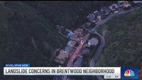 Brentwood homes yellow-tagged due to landslide concerns