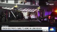 Suspected DUI driver crashes into Long Beach home