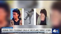 Woman sought in attempted kidnapping at Westlake Target