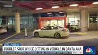 Toddler shot as she was riding in family car in Santa Ana