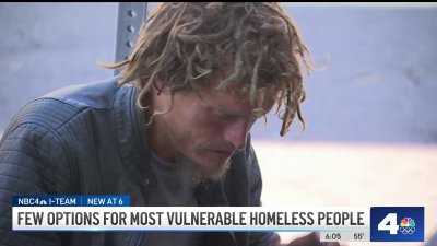 Why homeless people in Los Angeles are left with few options