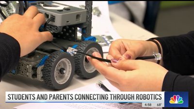 Students and parents connecting through robotics in Santa Ana