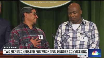 2 men exonerated for wrongful murder convictions