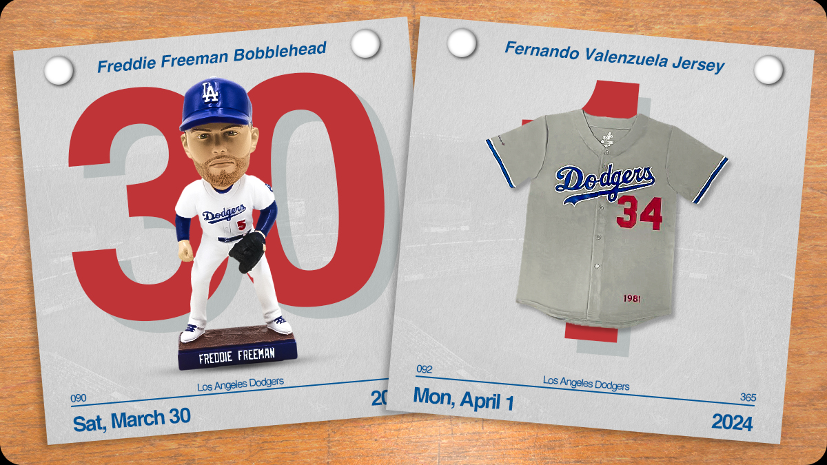 Dodgers 2024 giveaways bobbleheads, jerseys, and more! NBC Los Angeles