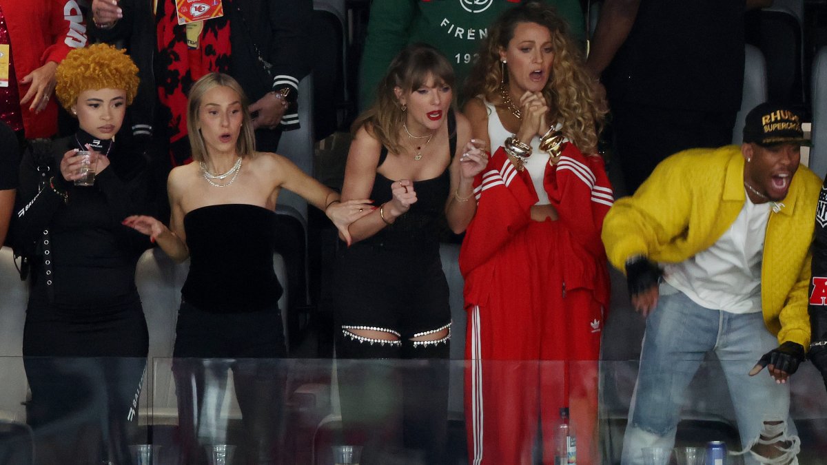 Who is watching the Super Bowl with Taylor Swift? NBC Los Angeles