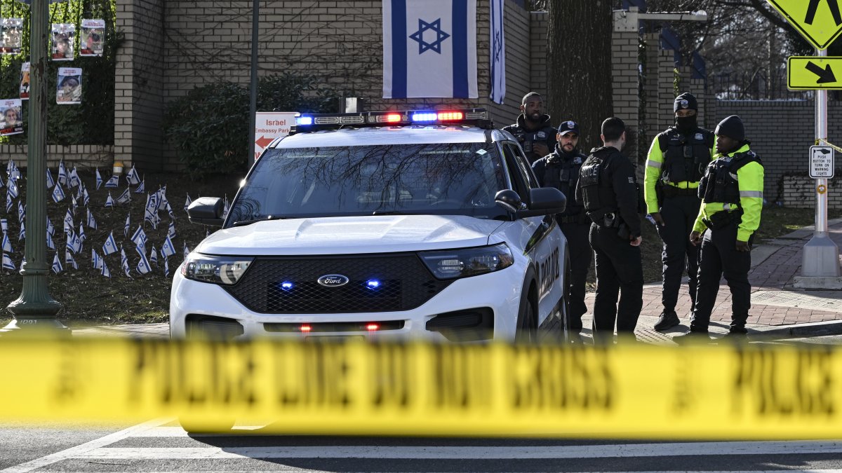 Authorities extinguish man on fire outside Israeli Embassy in Washignton DC – NBC Los Angeles - Vimarsana News