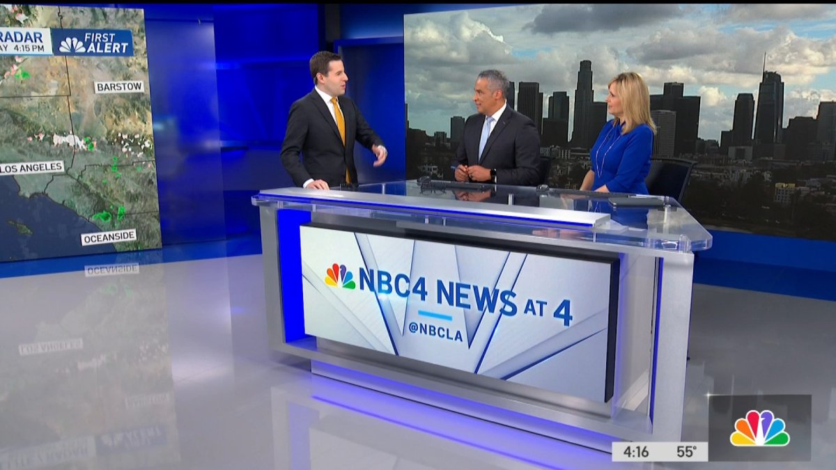 First Alert Forecast: Lingering Rain Chances – NBC Los Angeles