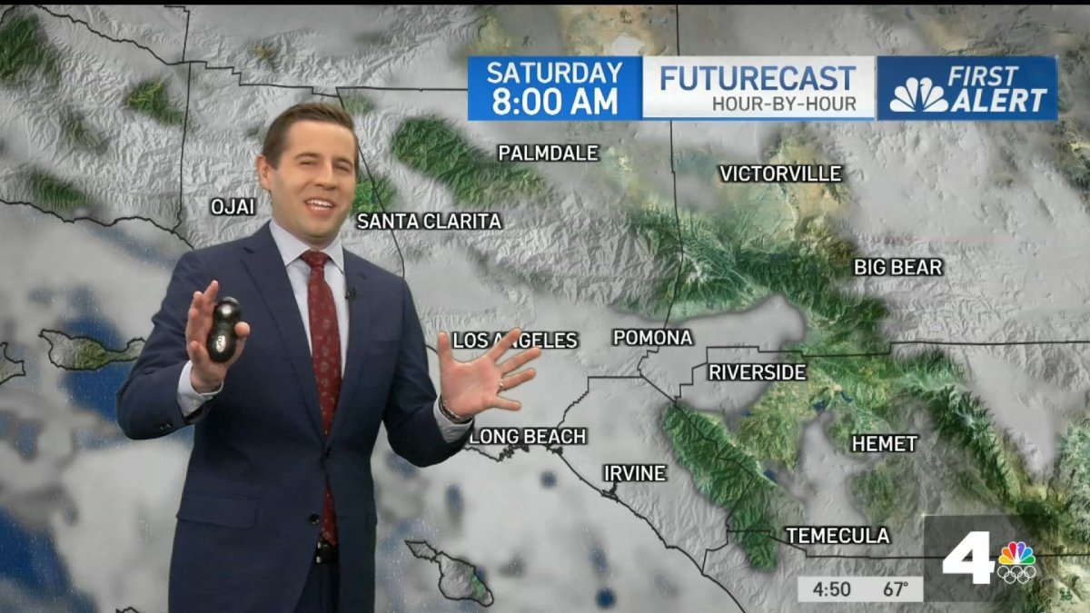 First Alert Forecast: Rain Details – NBC Los Angeles