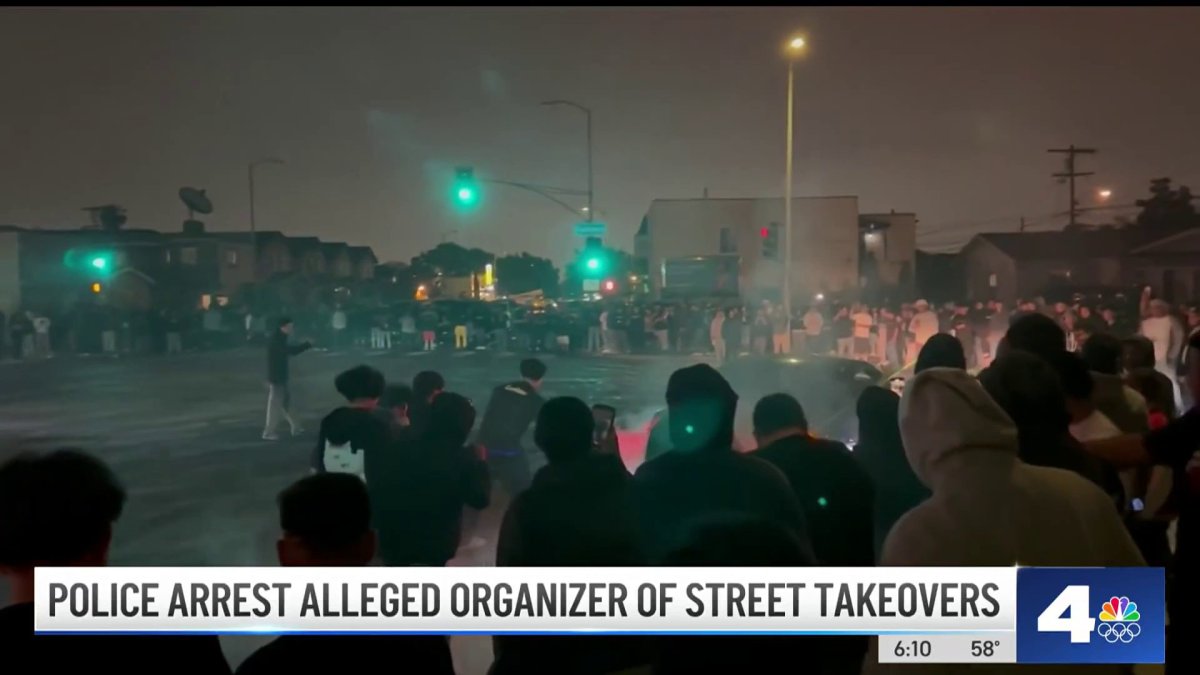 Alleged street takeover organizer coordinated events from home – NBC Los Angeles - Vimarsana News