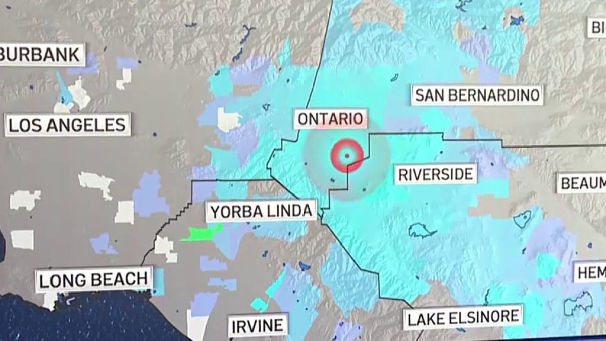 Earthquake east los angeles