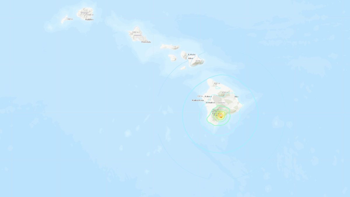 Un tremblement de terre secoue la grande île d’Hawaï – NBC Los Angeles