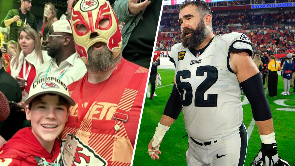 Jason Kelce will return 8th grader's famous Luchador mask – NBC Los Angeles - Vimarsana News