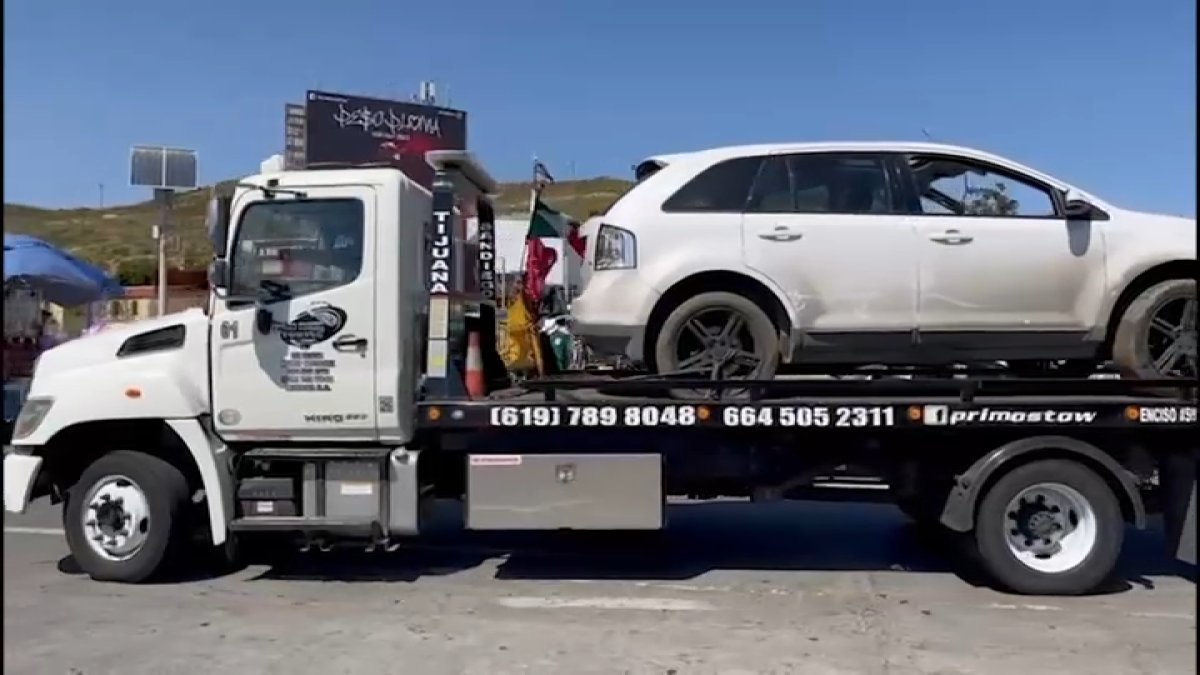 What to do if you need to tow your car between San Diego and Mexico NBC Los Angeles