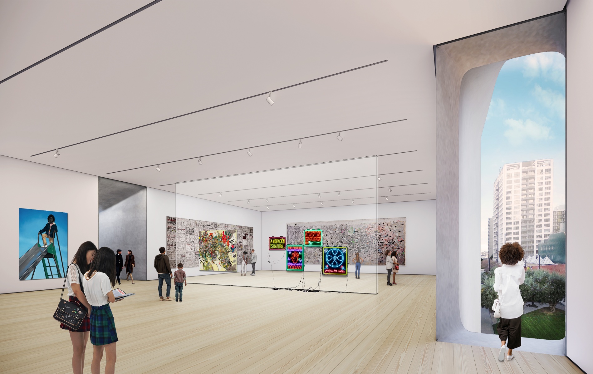 The Broad is broadening: The contemporary art museum just