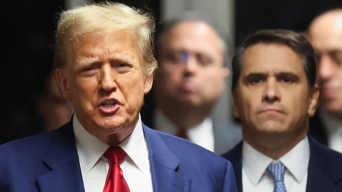 Trump hit with gag order in New York hush money case after slamming