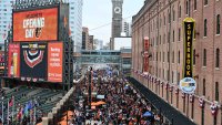 Baltimore Orioles honor bridge collapse victims before Opening Day