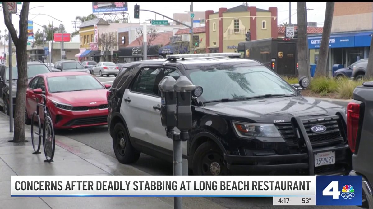More police patrol in Long Beach following restaurant stabbing – NBC ...