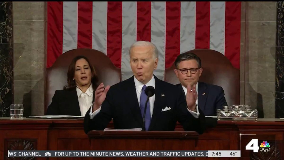 Newsconference Extra State Of Union Address Nbc Los Angeles