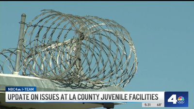 Update on issues at LA County juvenile facilities