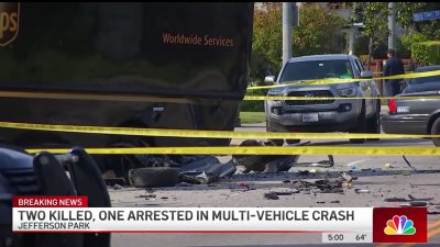 2 killed in multi-vehicle crash near Jefferson Park