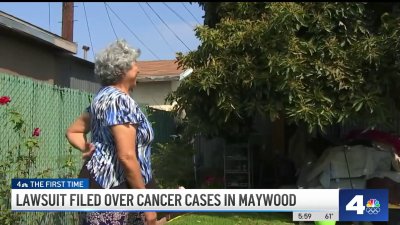 Maywood residents file lawsuit against a company over cancer cases