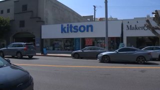 A Kitson store is pictured.