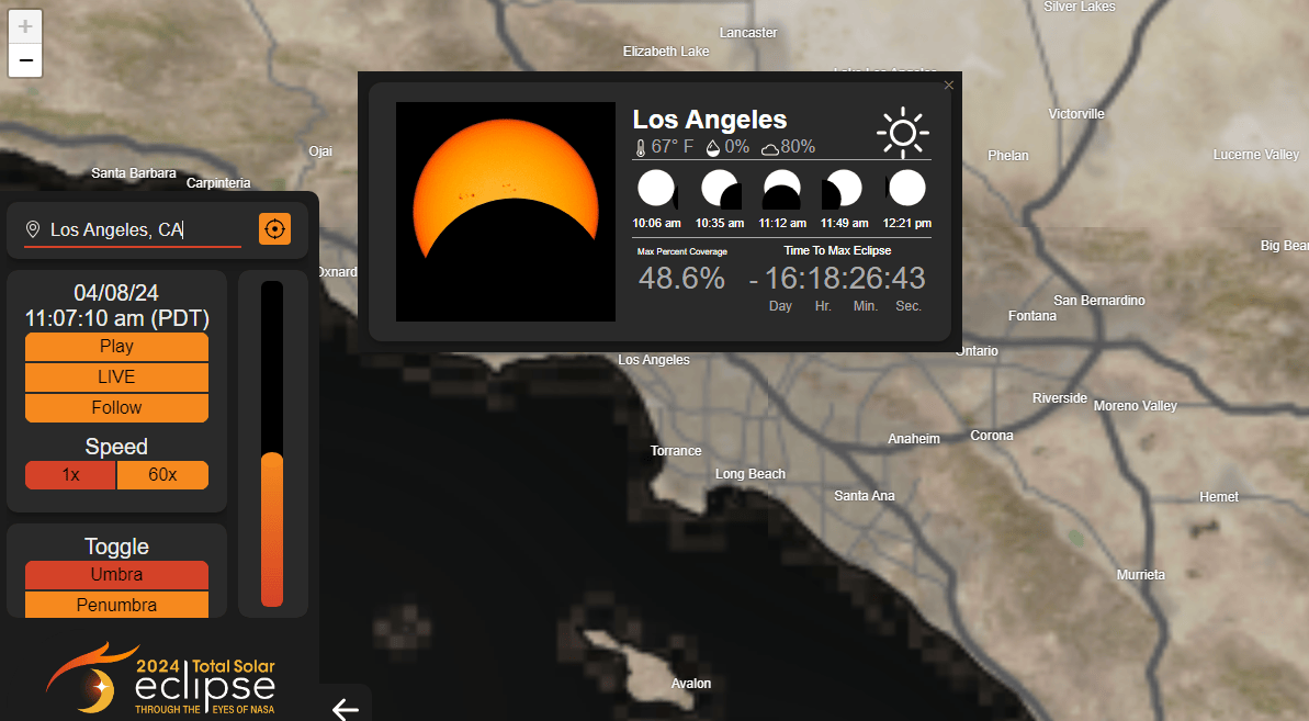 Feclipse When and how to view April solar eclipse in Southern California – NBC ...