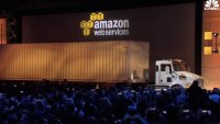 Amazon cloud unit kills Snowmobile data transfer truck eight years after driving 18-wheeler onstage