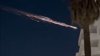Watch: Sparkling streak of fiery light appears in night sky over LA
