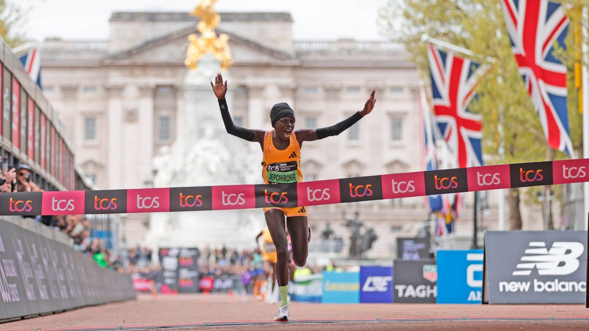 Peres Jepchirchir Sets Womens Only Record In London Marathon Nbc Los