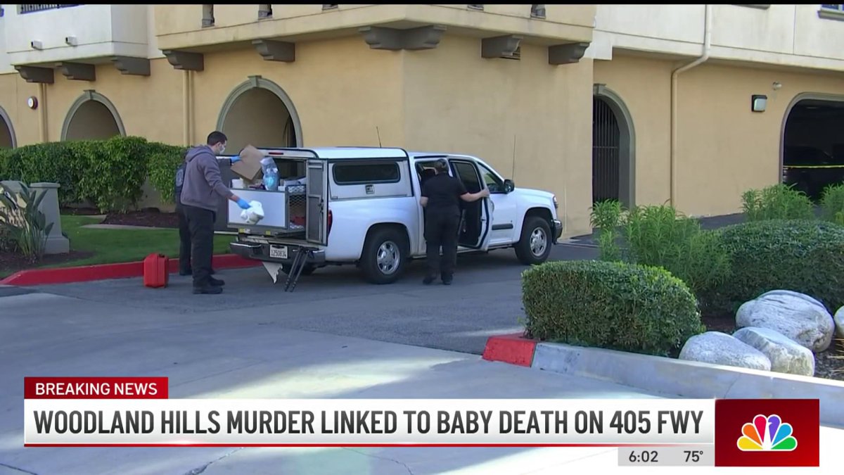 Woodland Hills murder linked to baby death on 405 Freeway NBC Los Angeles